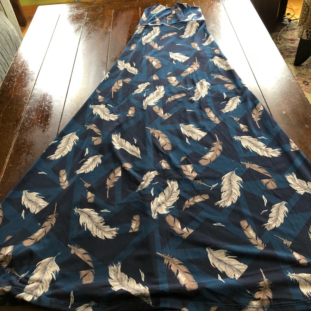 LuLaRoe Feather Maxi